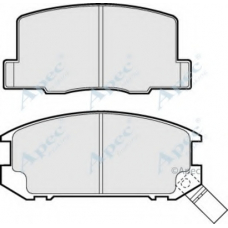 PAD499 APEC Комплект тормозных колодок, дисковый тормоз
