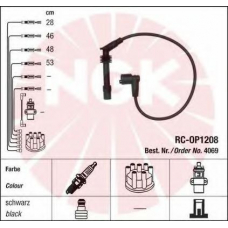 4069 NGK Комплект проводов зажигания