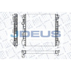 RA0230660 JDEUS Радиатор, охлаждение двигателя