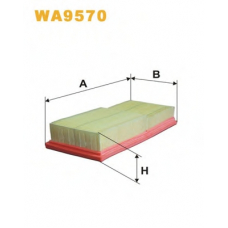 WA9570 WIX Воздушный фильтр