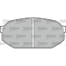 551672 VALEO Комплект тормозных колодок, дисковый тормоз