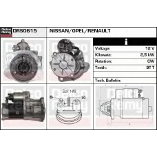 DRS0615 DELCO REMY Стартер