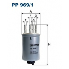 PP969/1 FILTRON Топливный фильтр