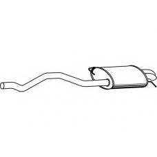 P7183 FENNO Глушитель выхлопных газов конечный