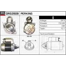 DRS3509 DELCO REMY Стартер