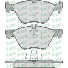 05P406 LPR Комплект тормозных колодок, дисковый тормоз