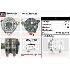 DRA0059 DELCO REMY Генератор