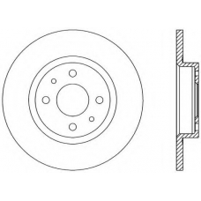 BDR1145.10 OPEN PARTS Тормозной диск