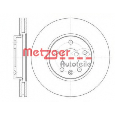 61313.10 METZGER Тормозной диск