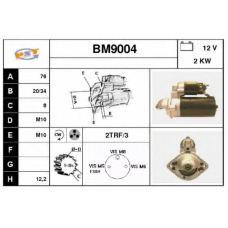 BM9004 SNRA Стартер