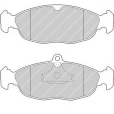 FDB4749 FERODO Комплект тормозных колодок, дисковый тормоз