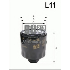 1118503809 Jp Group Масляный фильтр