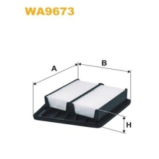 WA9673 WIX Воздушный фильтр