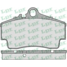 05P727 LPR Комплект тормозных колодок, дисковый тормоз