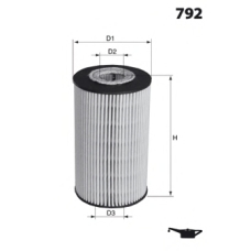 ELH4327 MECAFILTER Масляный фильтр