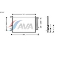 AL5088 AVA Конденсатор, кондиционер