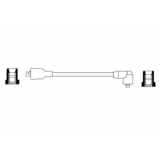 0 986 356 101 BOSCH Провод зажигания