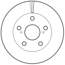 562724BC BENDIX Тормозной диск