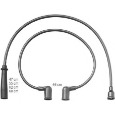 ZEF1134 BERU Комплект проводов зажигания