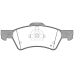 BPA0810.02 OPEN PARTS Комплект тормозных колодок, дисковый тормоз