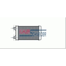 1391201 KUHLER SCHNEIDER Теплообменник, отопление салона