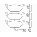 MDK0151 MINTEX Комплект тормозов, дисковый тормозной механизм