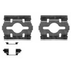 MBA1657 MINTEX Комплектующие, колодки дискового тормоза