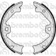 S 52 509 BREMBO Комплект тормозных колодок, стояночная тормозная с