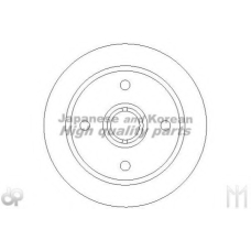 0990-4203 ASHUKI Тормозной диск