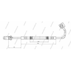 K370A08 NPS Тормозной шланг