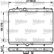 732894 VALEO Радиатор, охлаждение двигателя