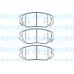 BP-3029 KAVO PARTS Комплект тормозных колодок, дисковый тормоз