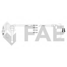 85860 FAE Комплект проводов зажигания