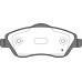 BPA0774.12 OPEN PARTS Комплект тормозных колодок, дисковый тормоз