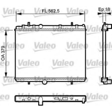 735091 VALEO Радиатор, охлаждение двигателя