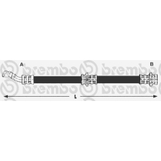 T 54 011 BREMBO Тормозной шланг