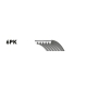 6PK2040<br />GATES<br />Поликлиновой ремень