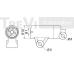 TD1716 TREVI AUTOMOTIVE Успокоитель, зубчатый ремень
