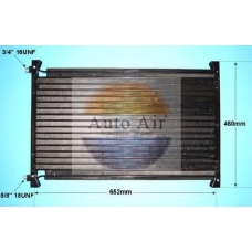 16-5000 AUTO AIR GLOUCESTER Конденсатор, кондиционер