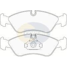CBP01007 COMLINE Комплект тормозных колодок, дисковый тормоз