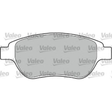 598465 VALEO Комплект тормозных колодок, дисковый тормоз