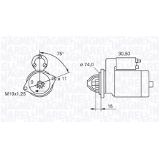 063280054010 MAGNETI MARELLI Стартер