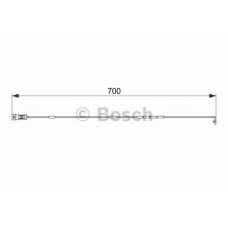 1 987 474 588 BOSCH Сигнализатор, износ тормозных колодок