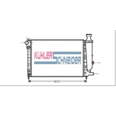0712001 KUHLER SCHNEIDER Радиатор, охлаждение двигател