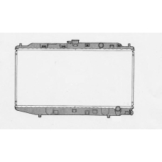 0100526 BEHR Radiator
