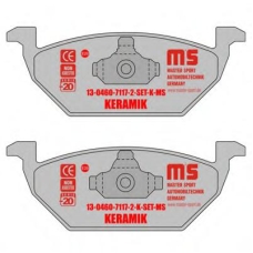 13046071172K-SET-MS MASTER-SPORT Комплект тормозных колодок, дисковый тормоз