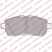 LP2092 DELPHI Комплект тормозных колодок, дисковый тормоз