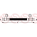 T 79 015 BREMBO Тормозной шланг