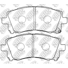 PN7390S NiBK Комплект высокоэффективных тормозных колодок