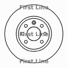 FBD012 FIRST LINE Тормозной диск